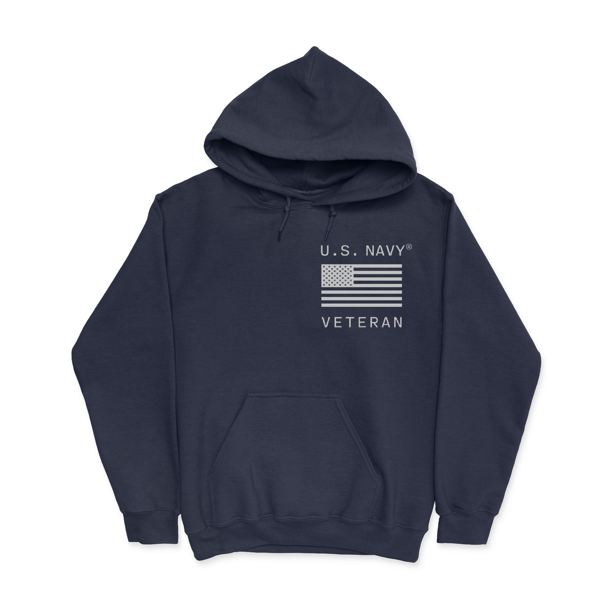 Navy Veteran Streamline Men's Hoodie