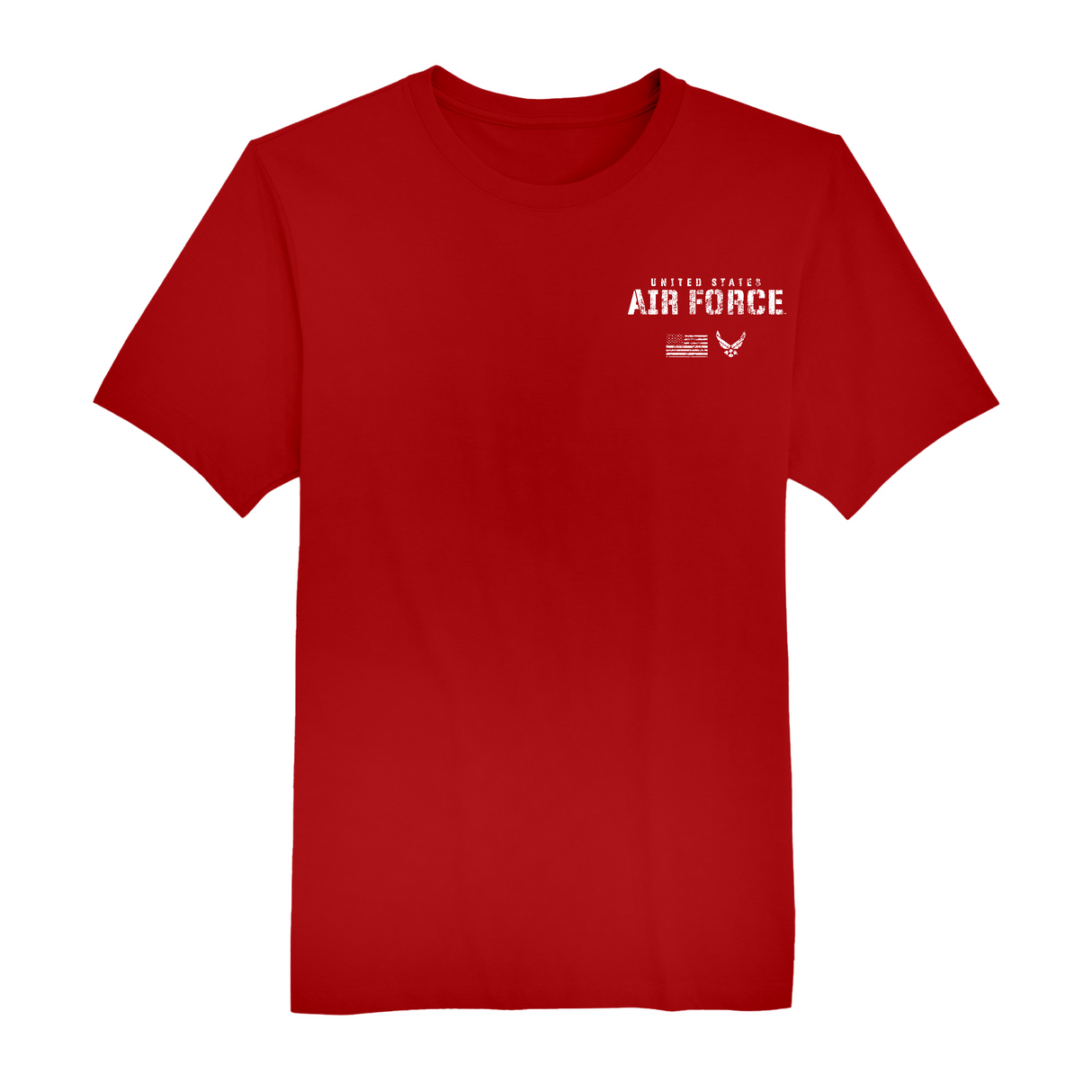 Mens Small Red Short Sleeve Tee
