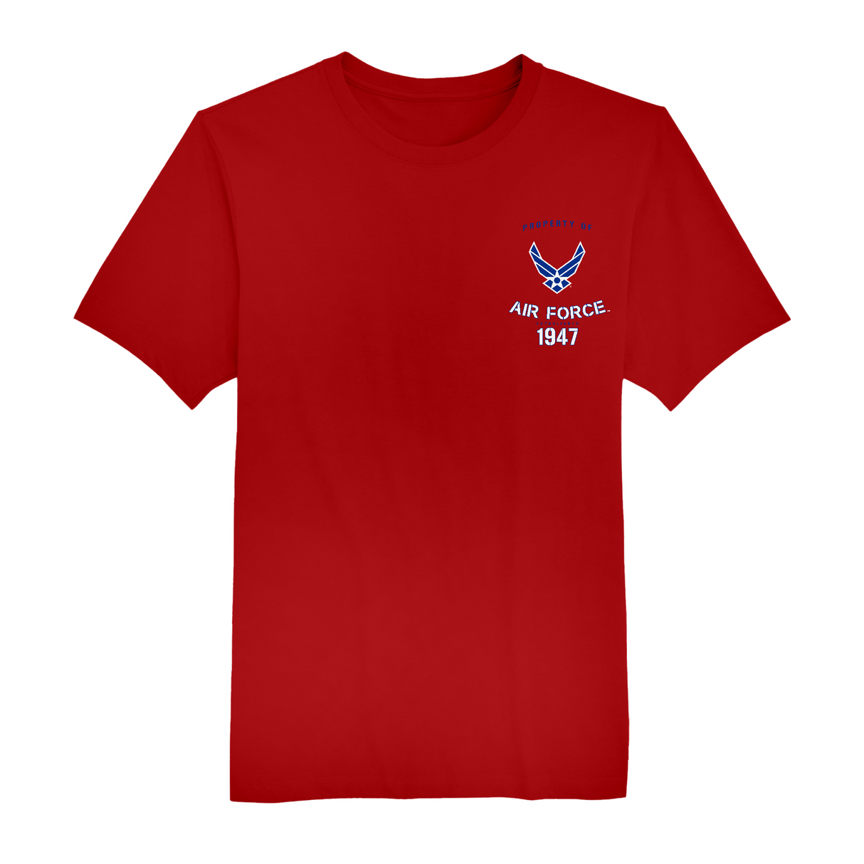 Mens Small Red Short Sleeve Tee