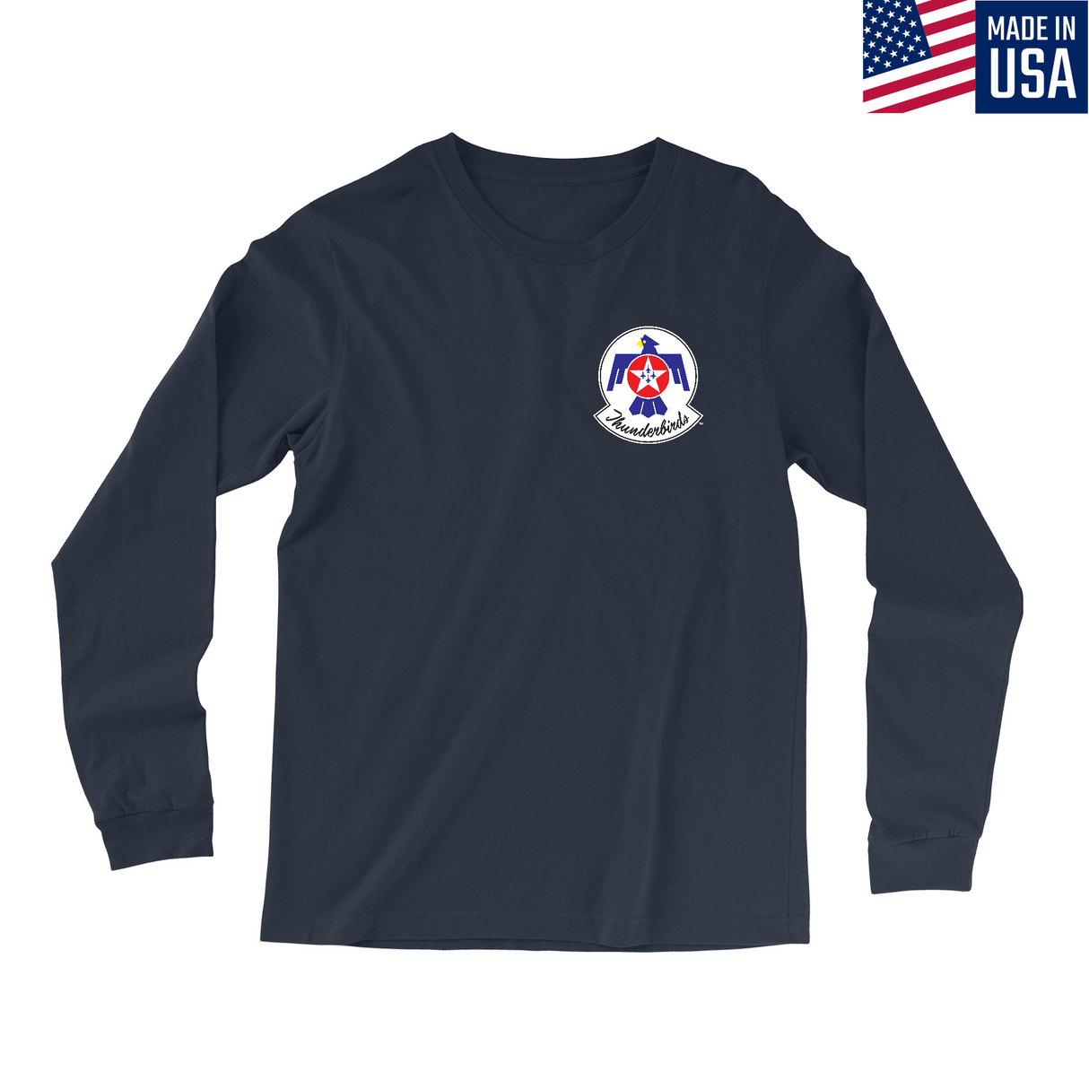 Mens Small Navy Style_Long Sleeve