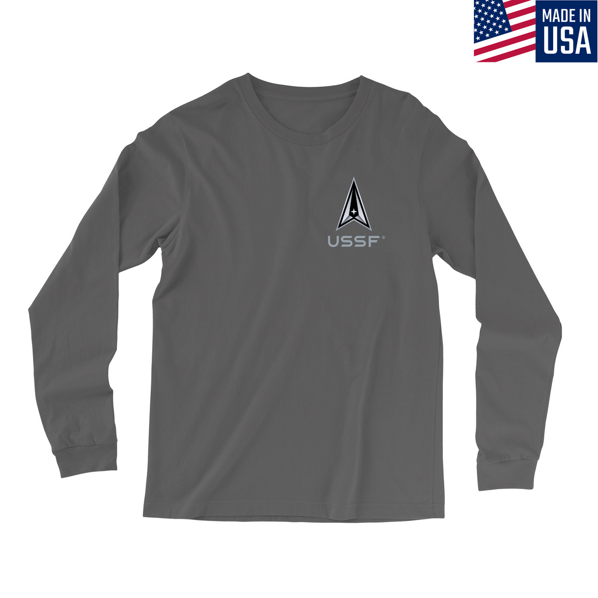 Mens Small Charcoal Style_Long Sleeve