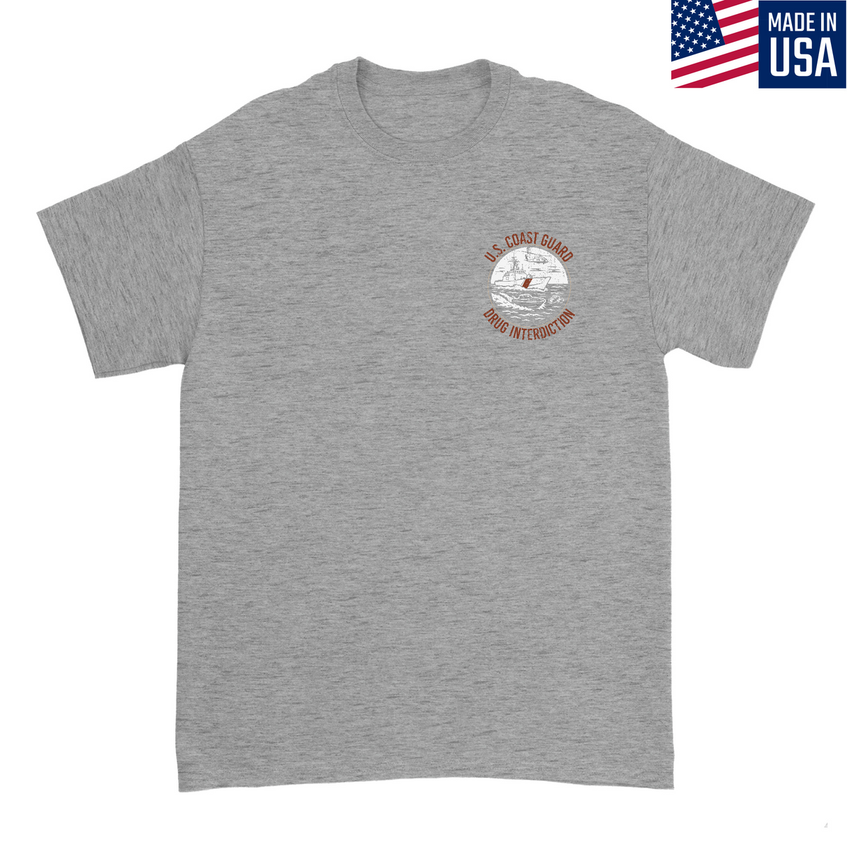 Mens Small Dark Ash Style_T-Shirt