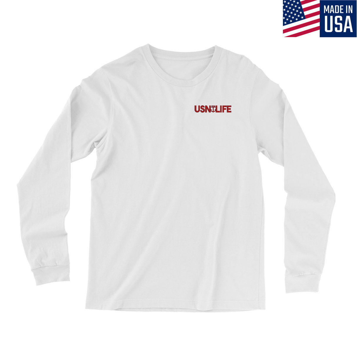 Mens Small White Style_Long Sleeve