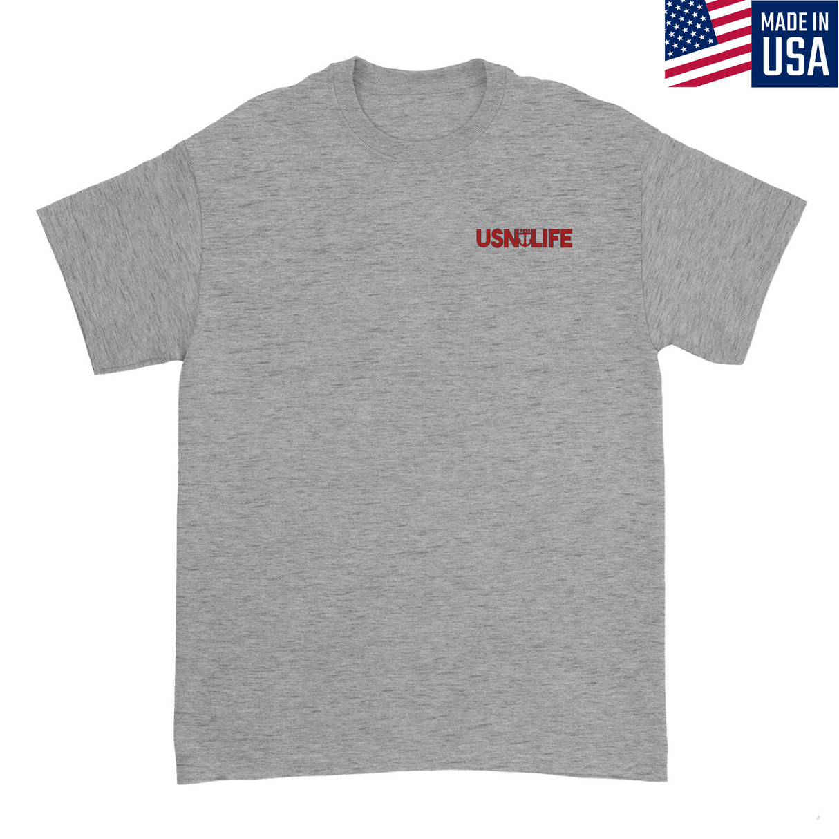 Mens Small Dark Ash Style_T-Shirt