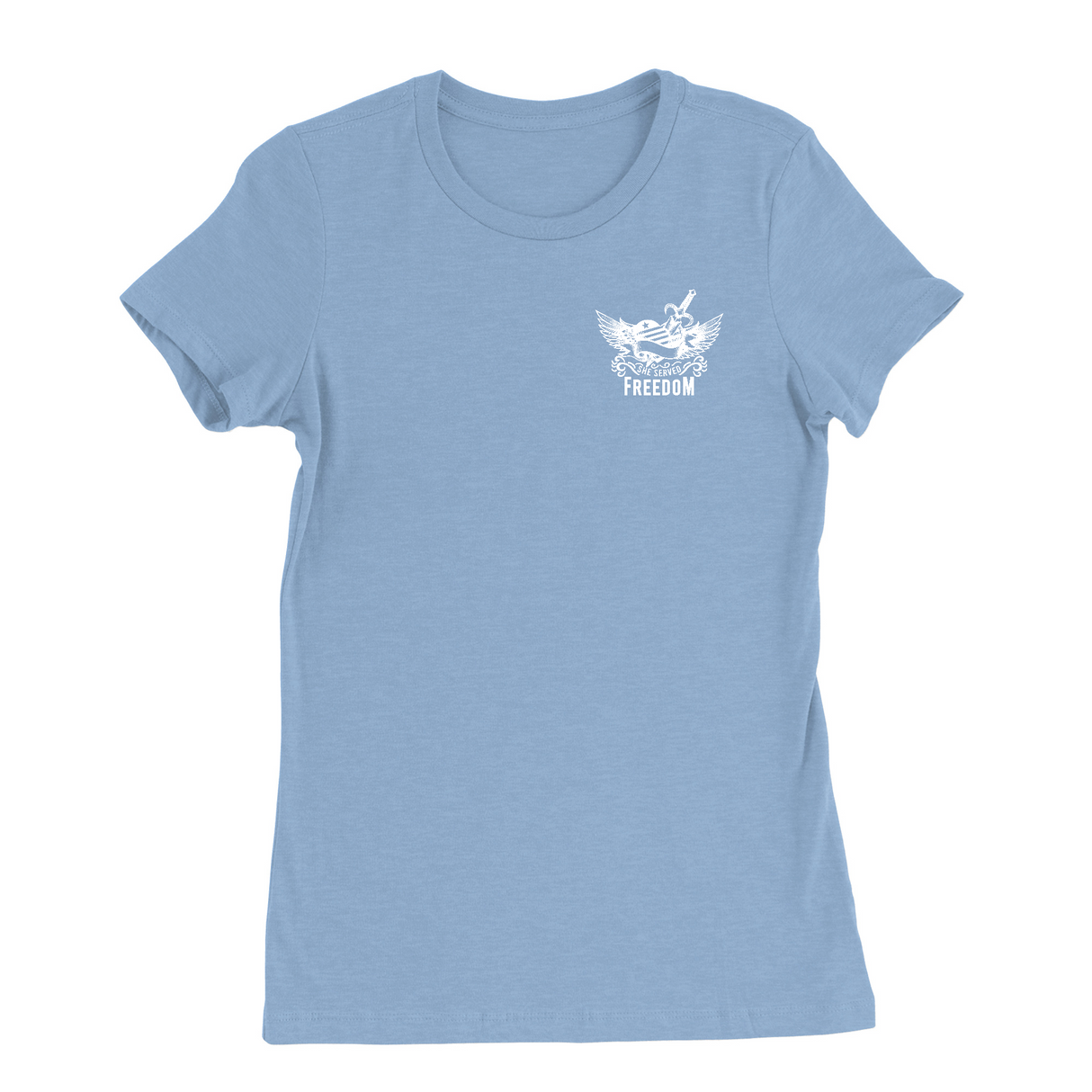 Womens Small Carolina Blue Style_T-Shirt