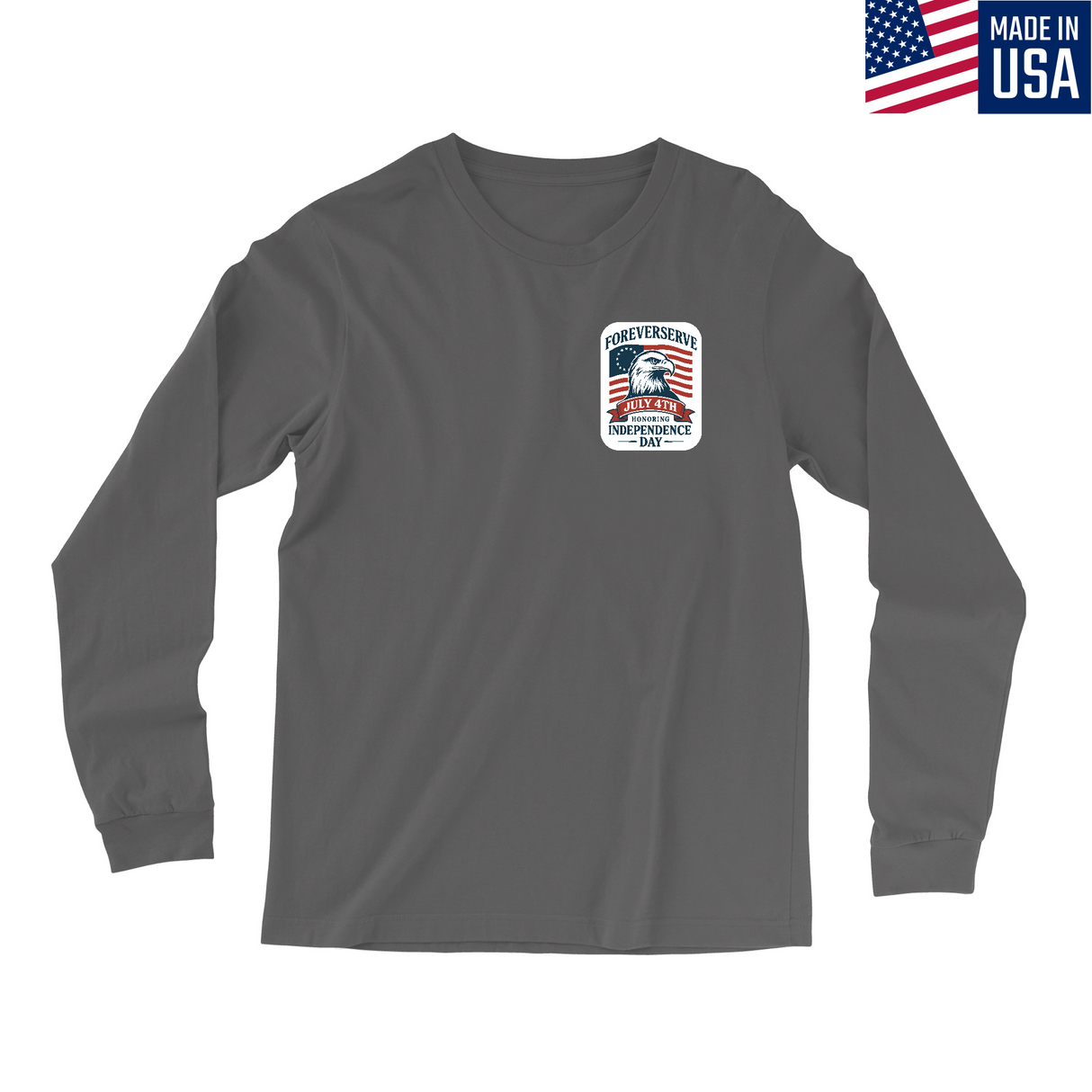 Mens Small Charcoal Style_Long Sleeve