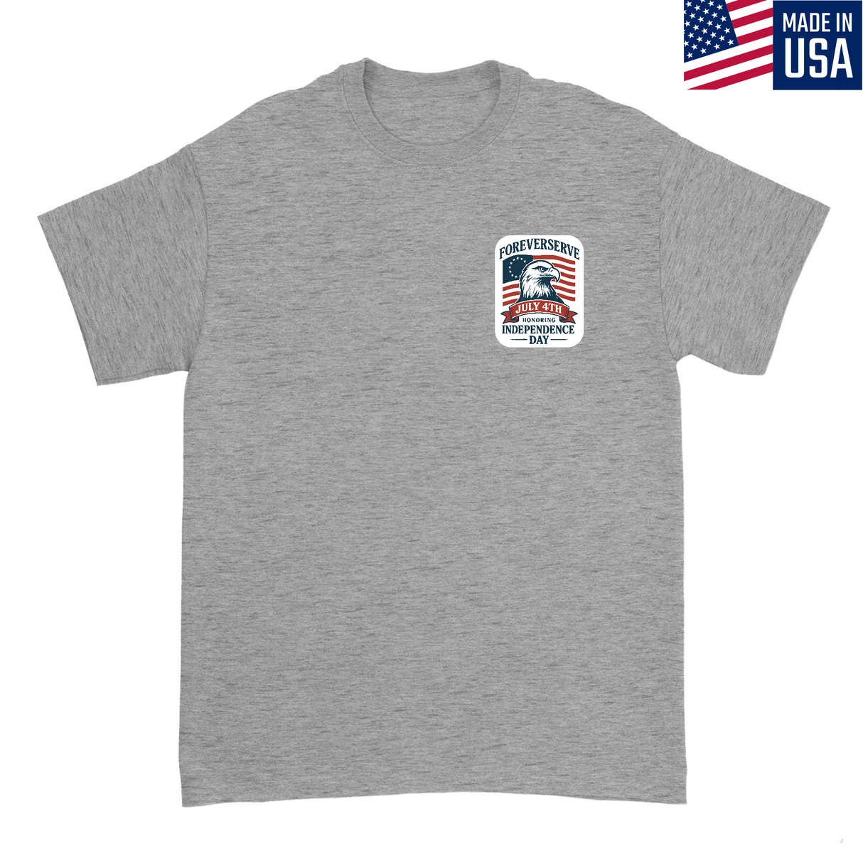 Mens Small Dark Ash Style_T-Shirt