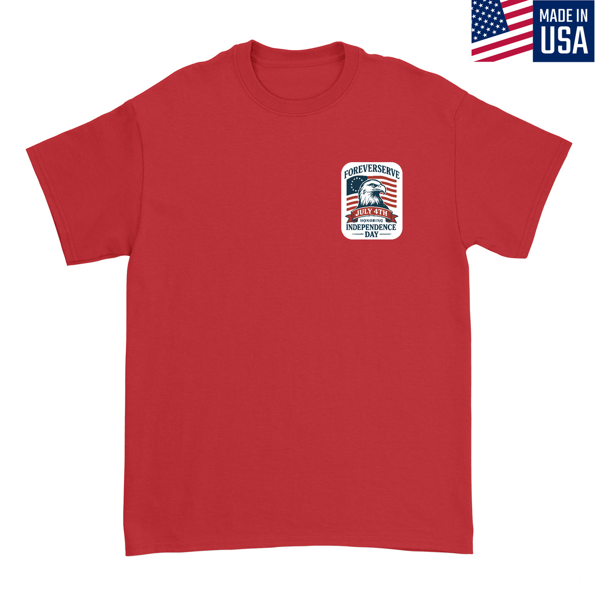 Mens Small Red Style_T-Shirt