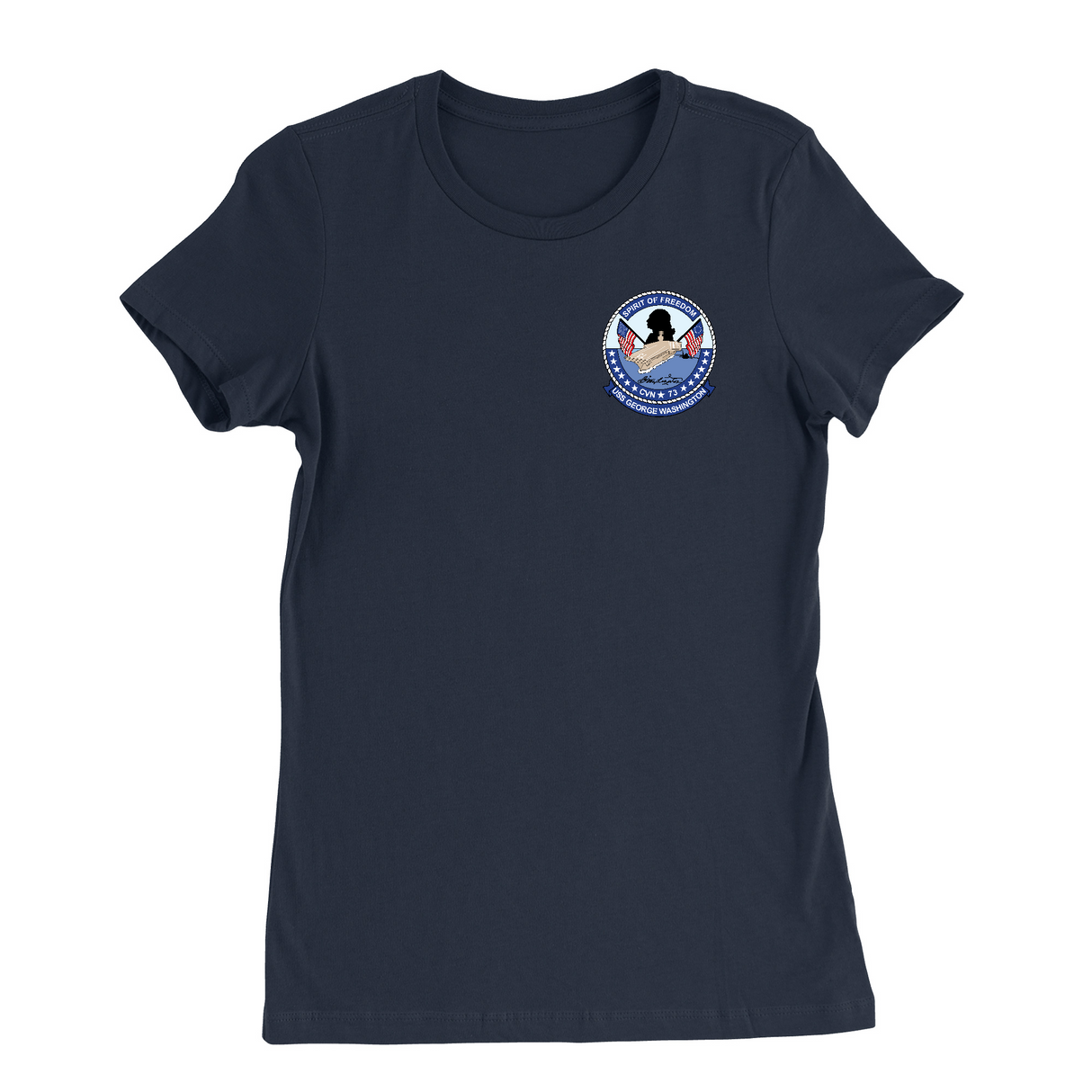 Womens Small Navy Style_T-Shirt