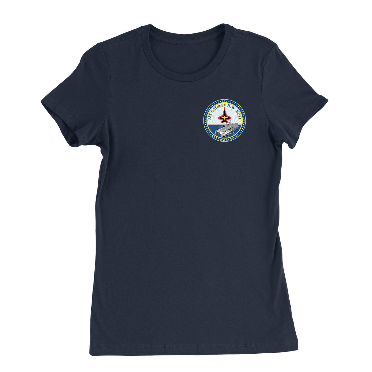 Womens Small Navy Style_T-Shirt