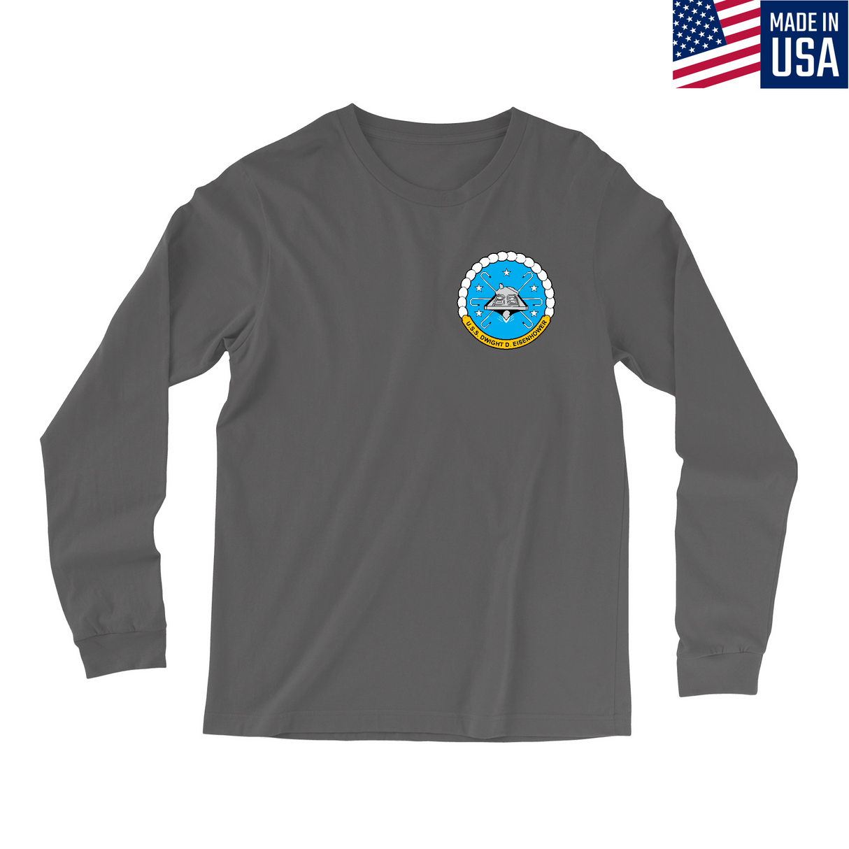 Mens Small Charcoal Style_Long Sleeve
