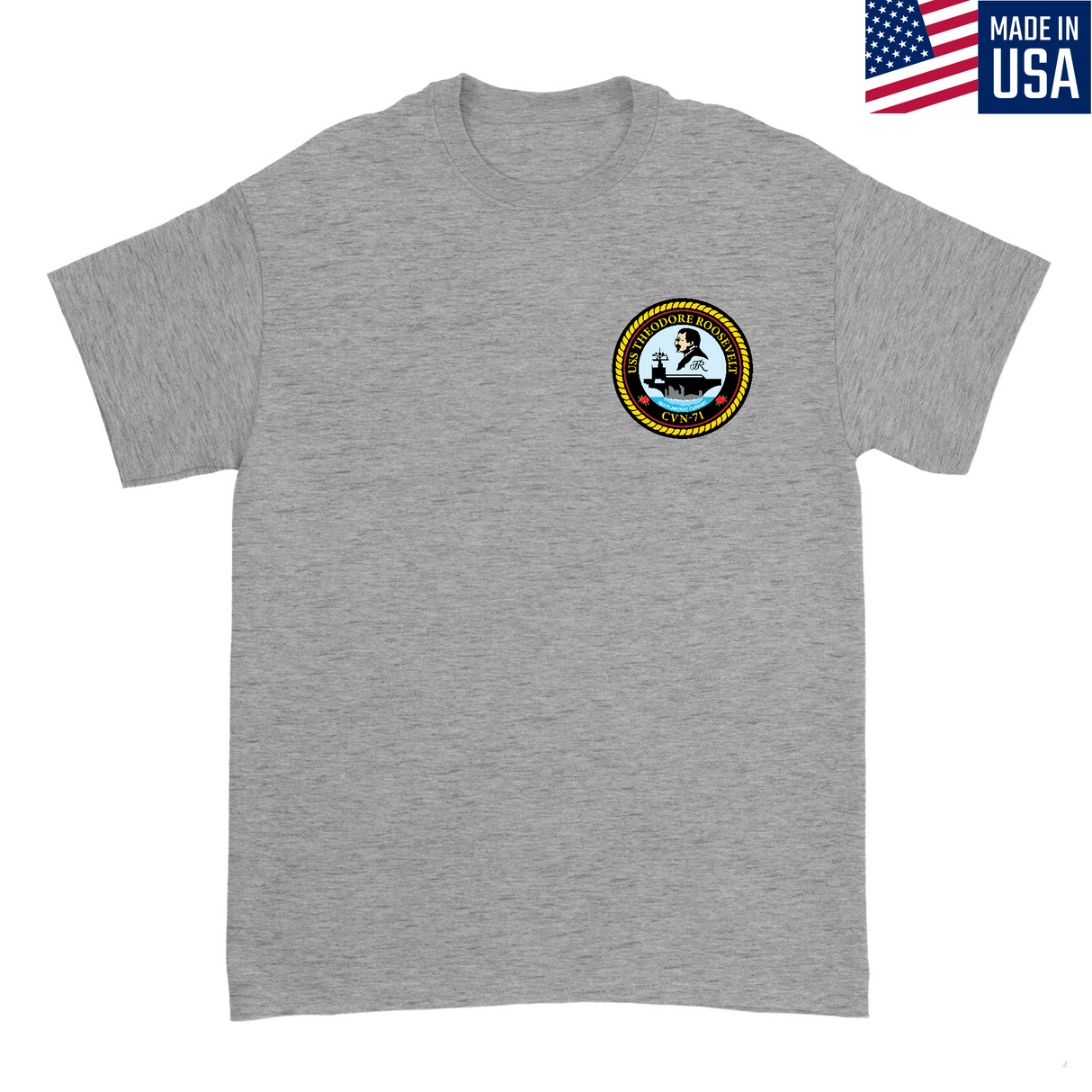 Mens Small Dark Ash Style_T-Shirt