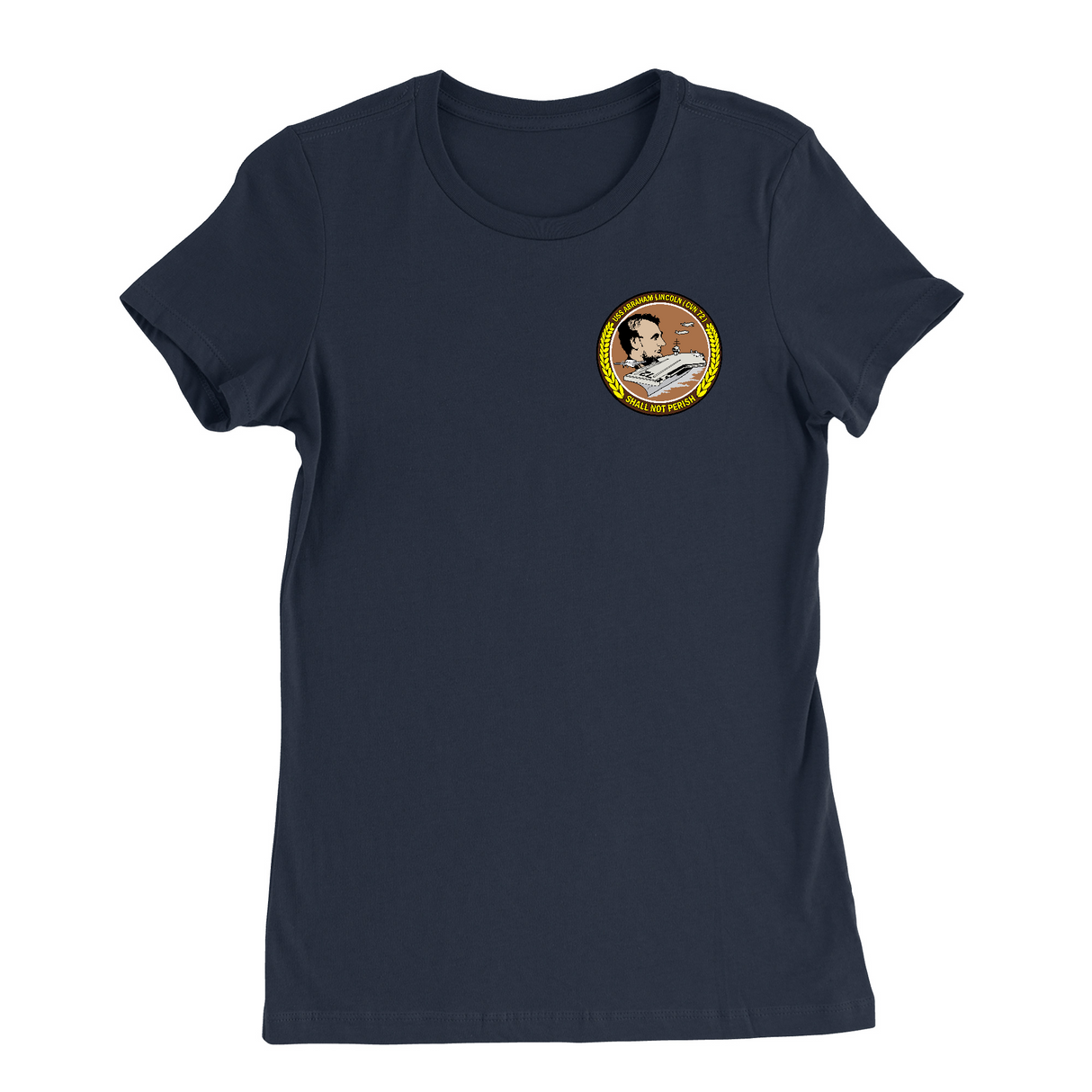 Womens Small Navy Style_T-Shirt