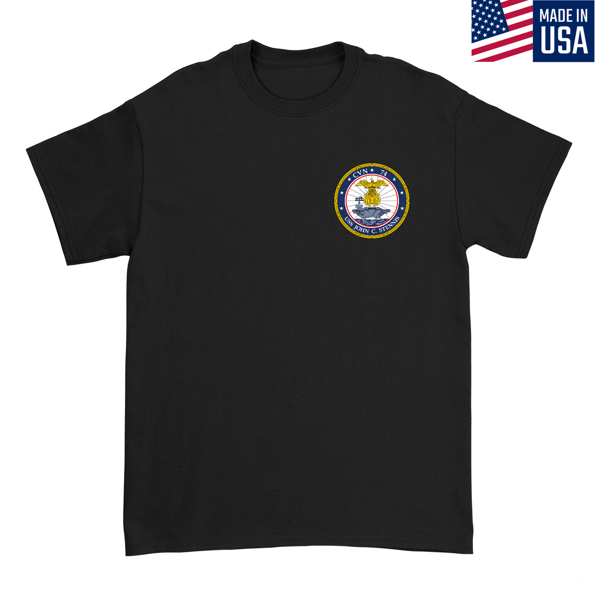 Mens Small Black Style_T-Shirt