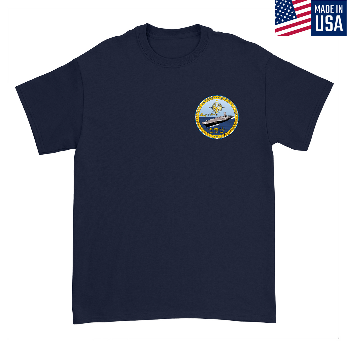 Mens Small Dark Navy Style_T-Shirt