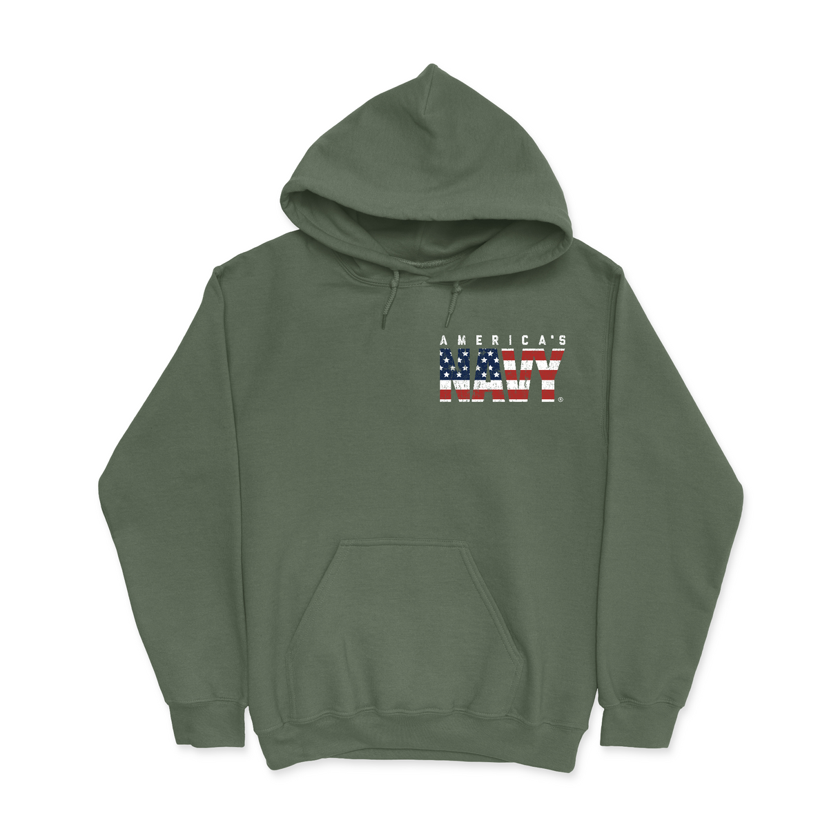 Mens Small Military Green Style_Hoodie
