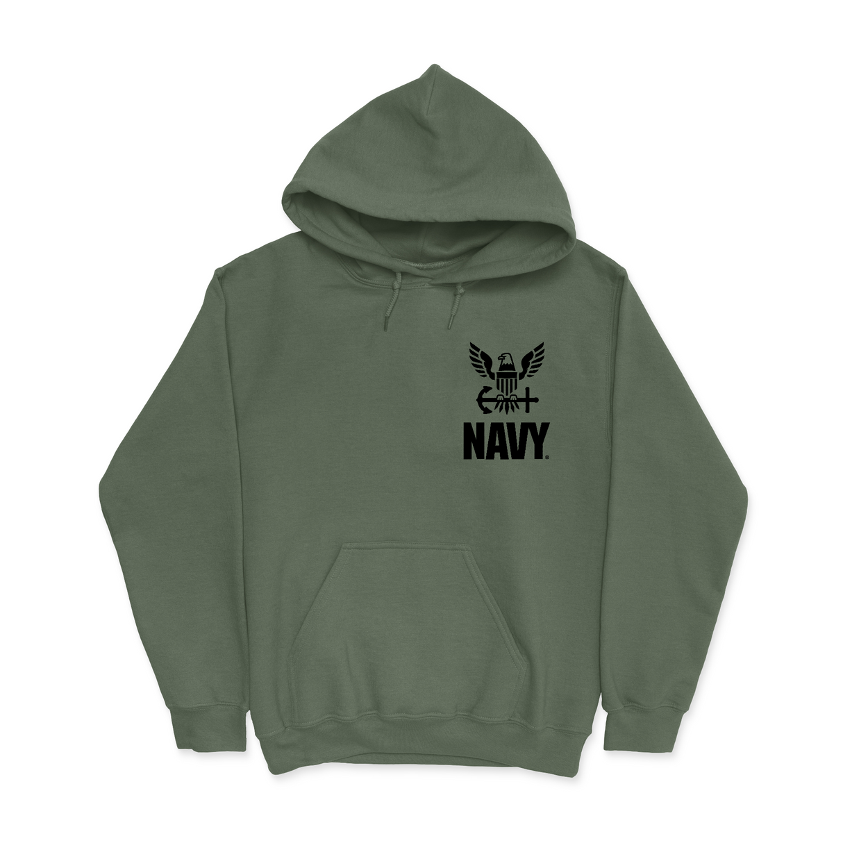 Mens Small Military Green Style_Hoodie