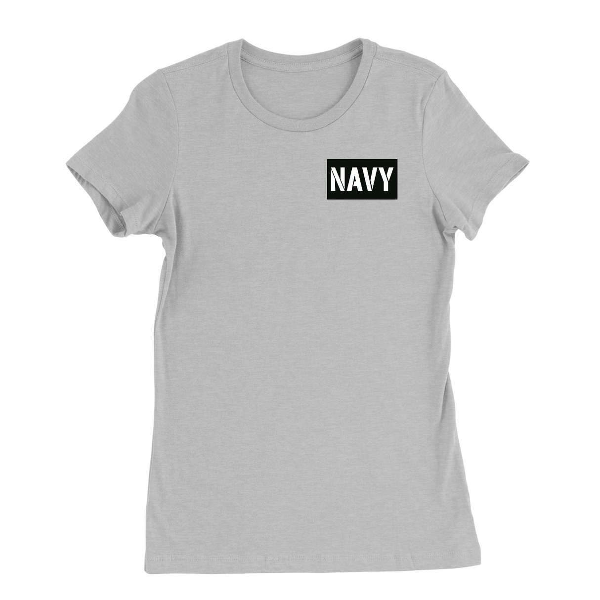 Womens Small Solid Athletic Grey Style_T-Shirt