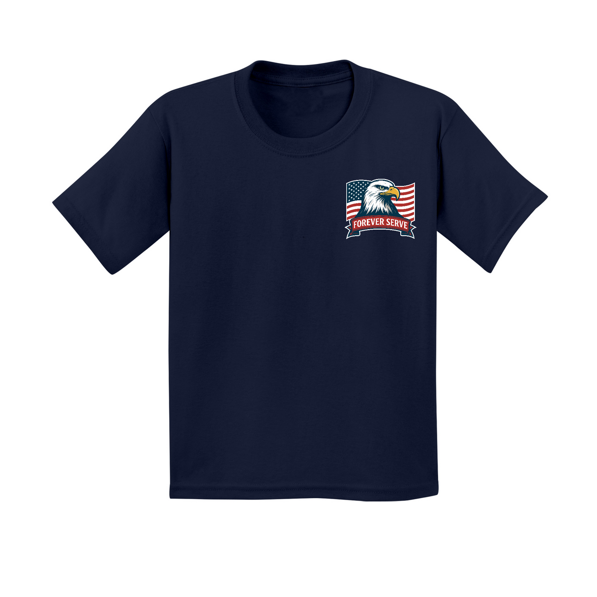 Kids Small Navy Style_T-Shirt