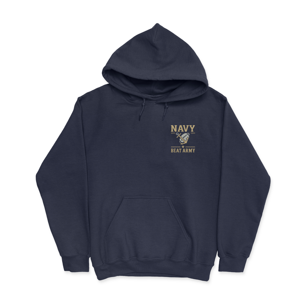 Mens Small Navy Style_Hoodie