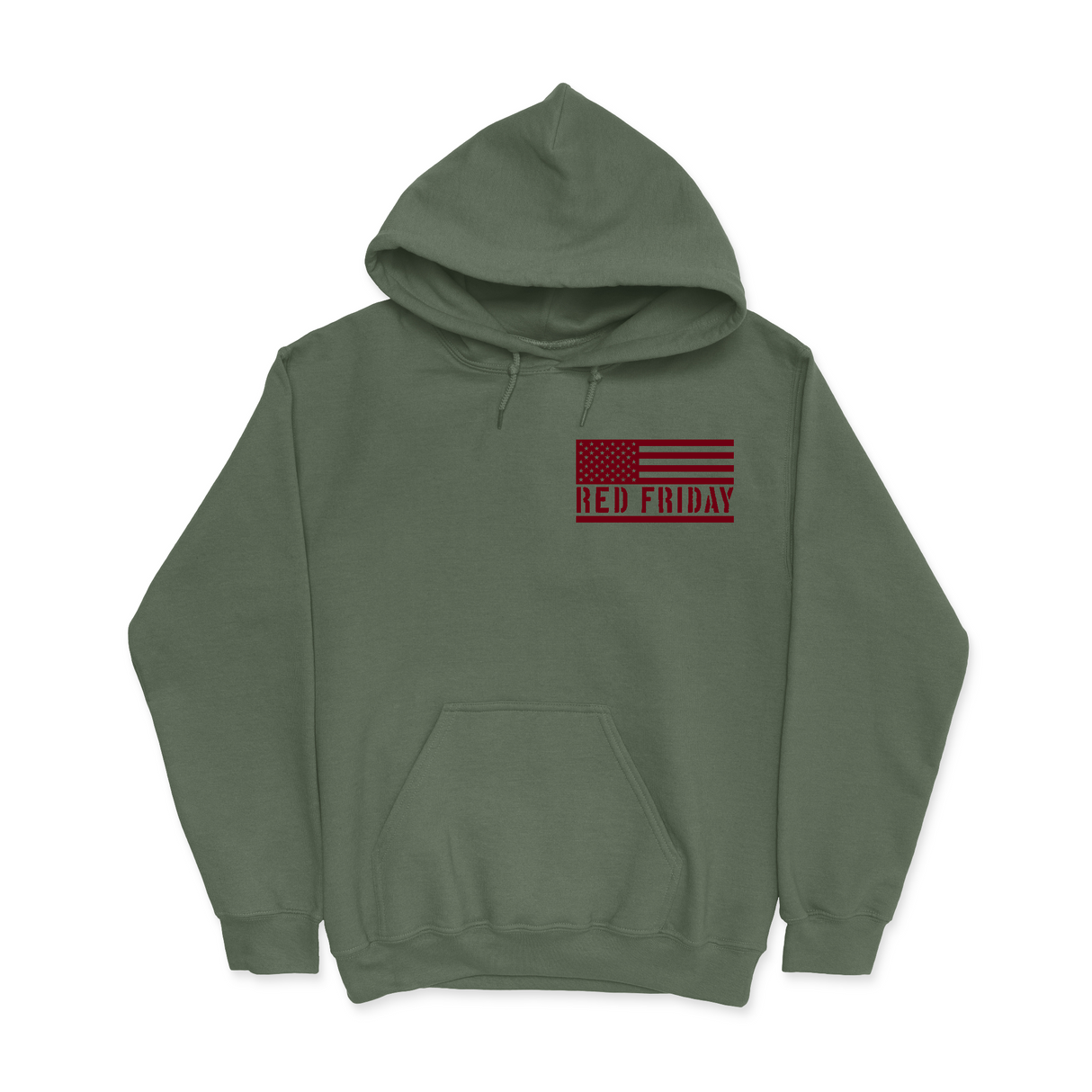 Mens Small Military Green Style_Hoodie