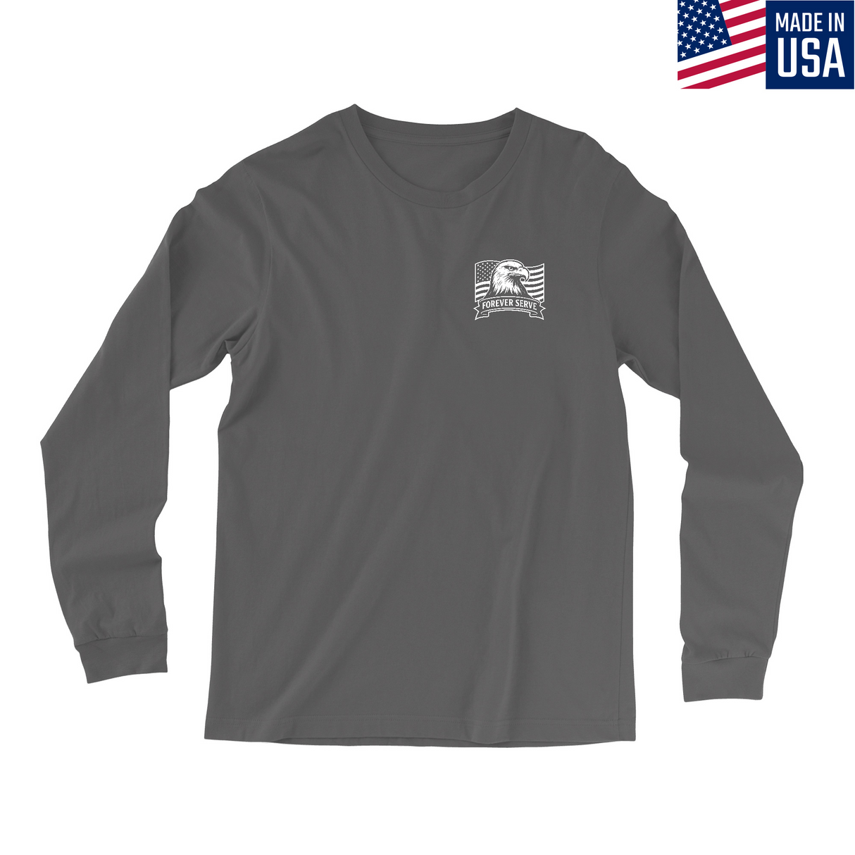 Mens Small Charcoal Style_Long Sleeve