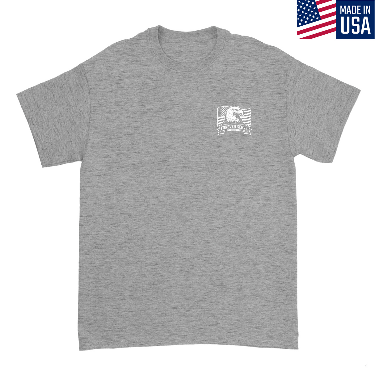 Mens Small Dark Ash Style_T-Shirt