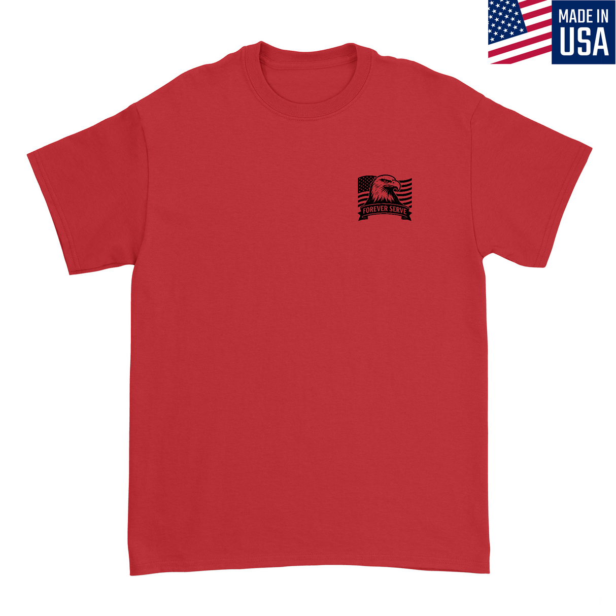 Mens Small Red Style_T-Shirt
