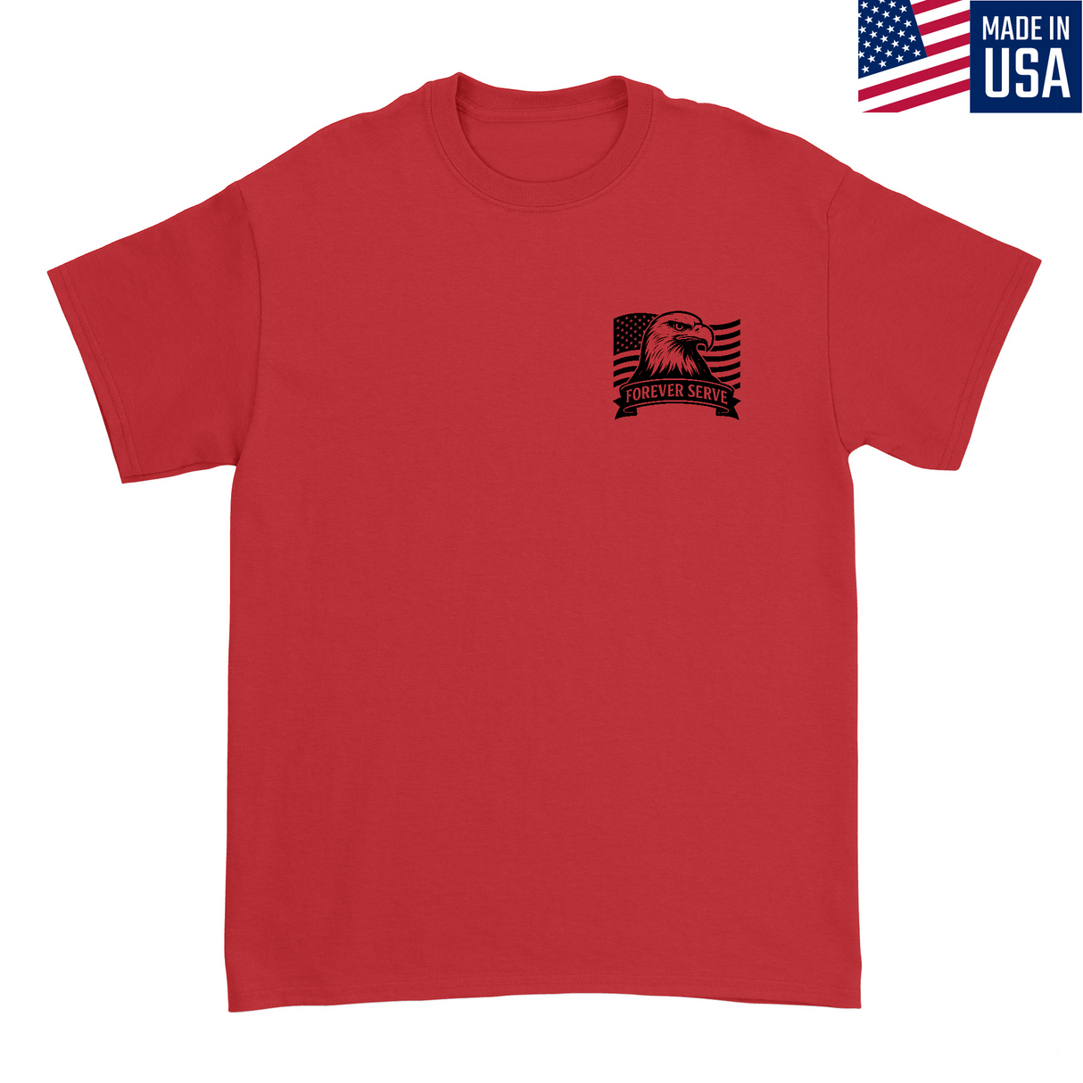 Mens Small Red Style_T-Shirt