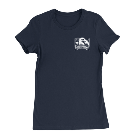 Womens Small Navy Style_T-Shirt