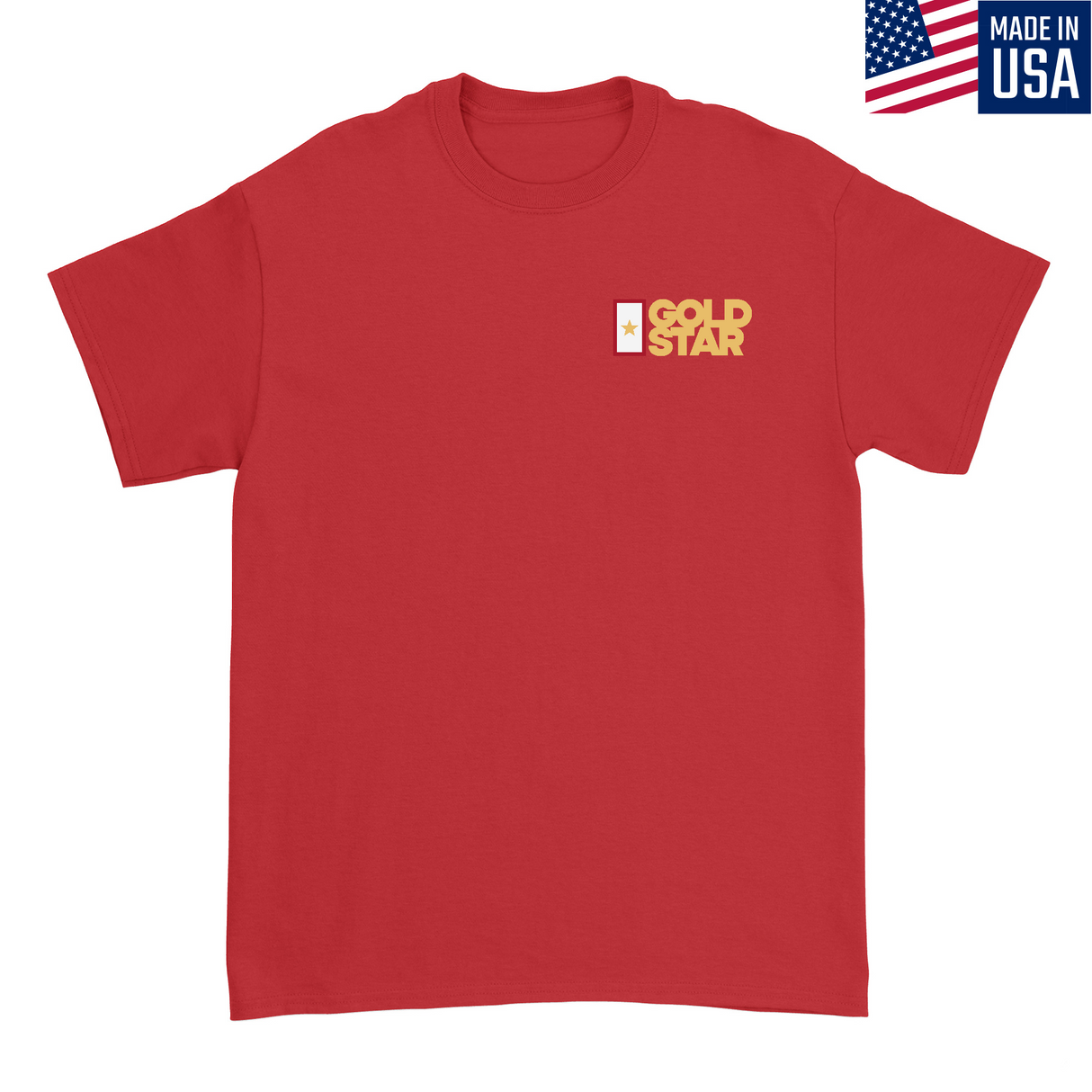 Mens Small Red Style_T-Shirt