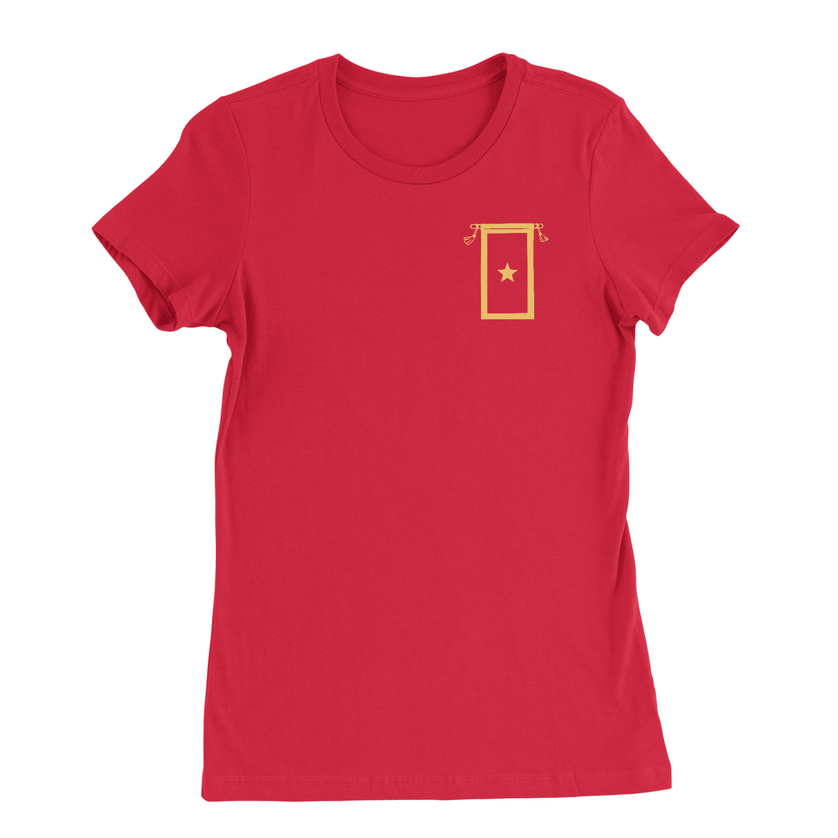 Womens Small Red Style_T-Shirt