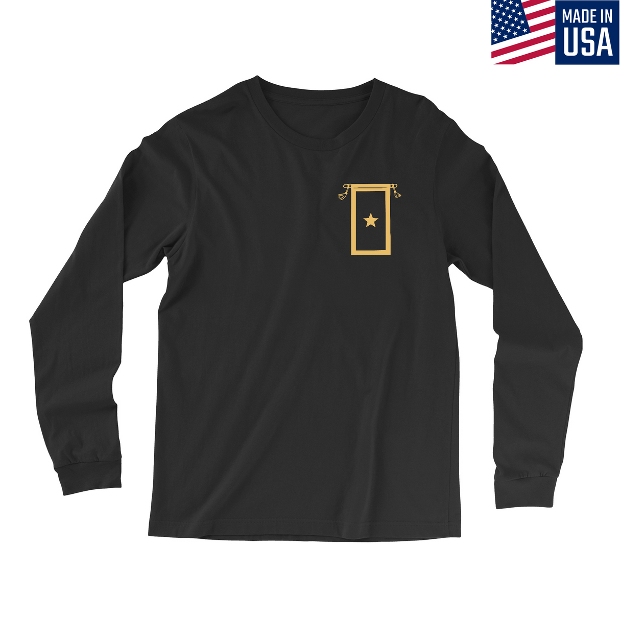 Mens Small Black Style_Long Sleeve
