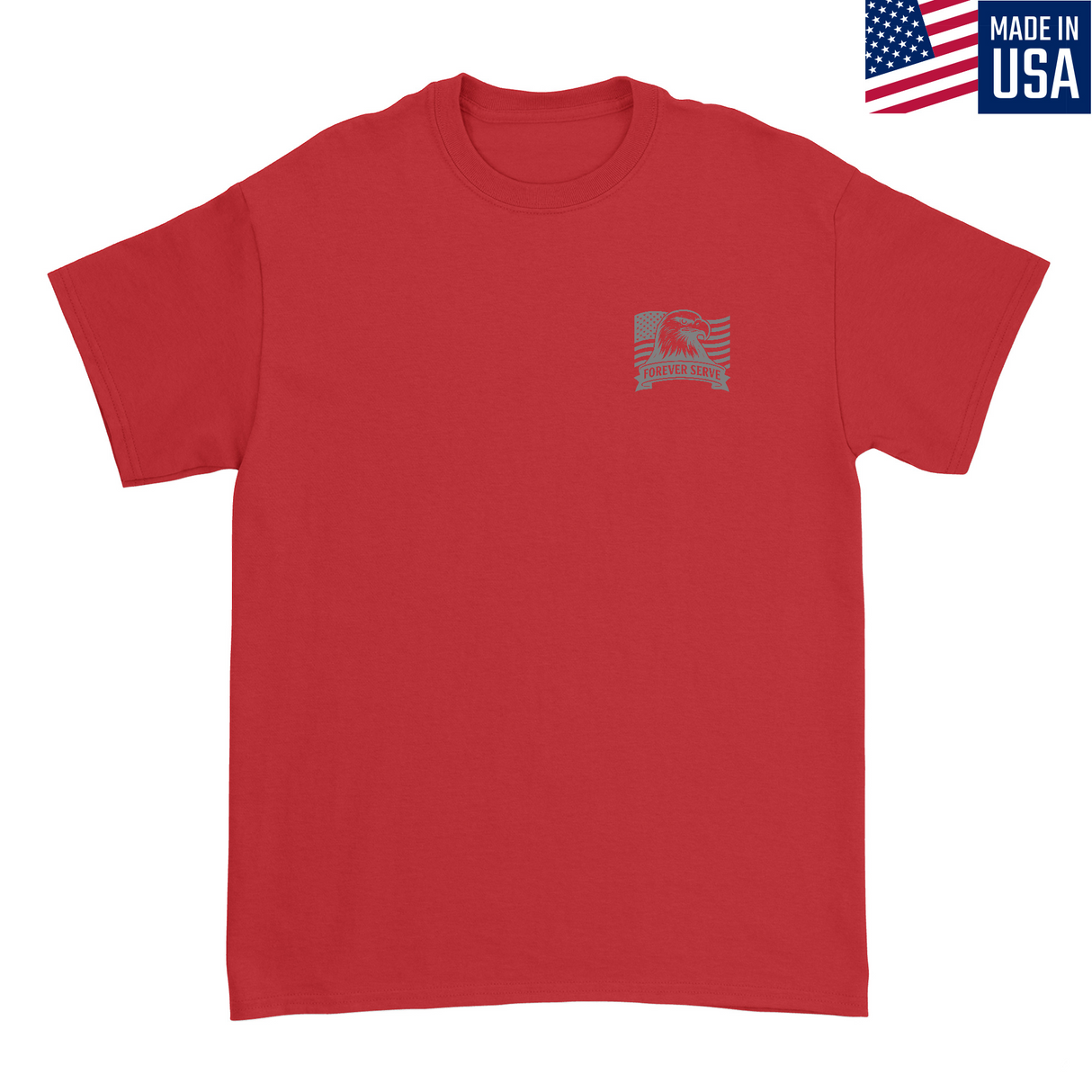 Mens Small Red Style_T-Shirt