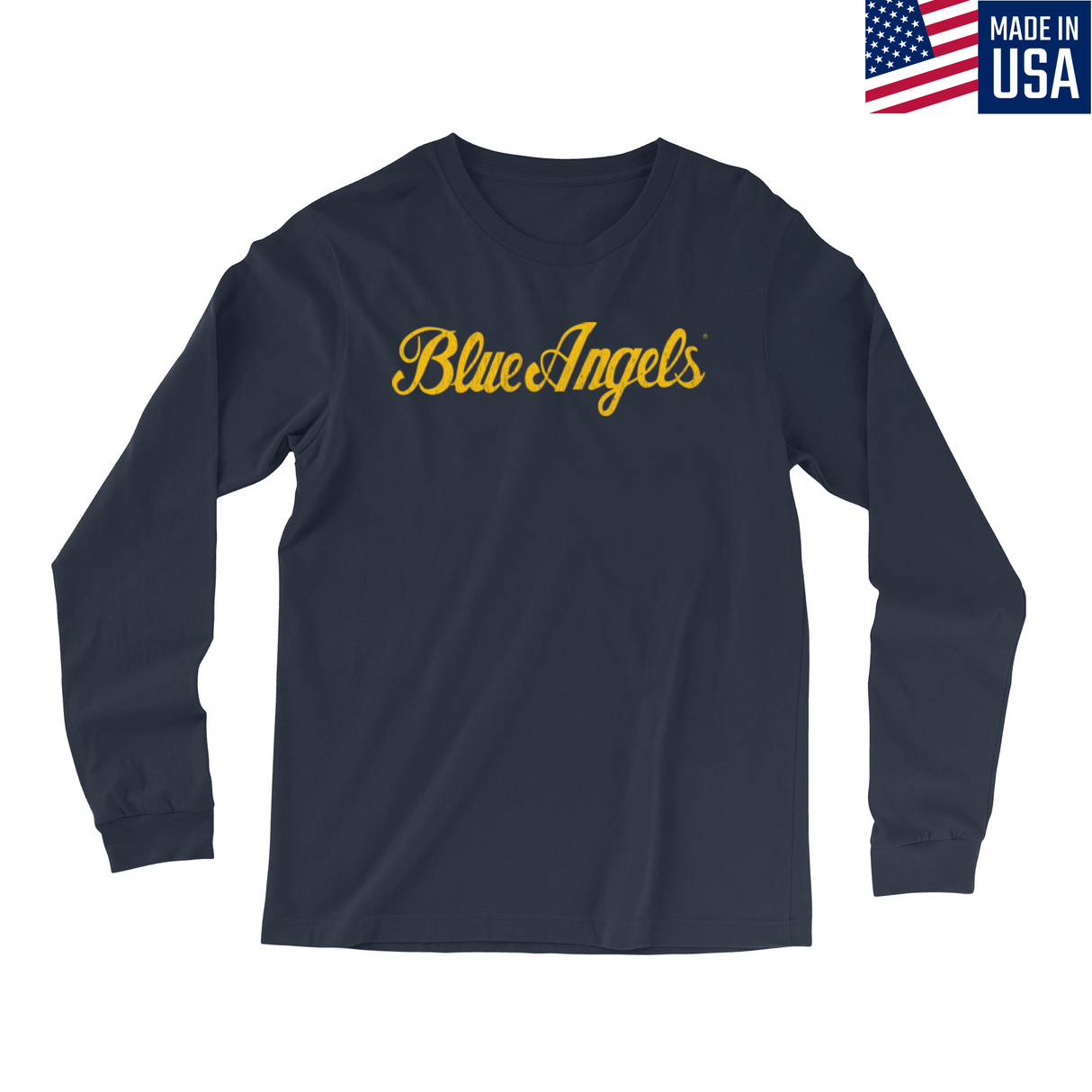 Mens Small Navy Style_Long Sleeve
