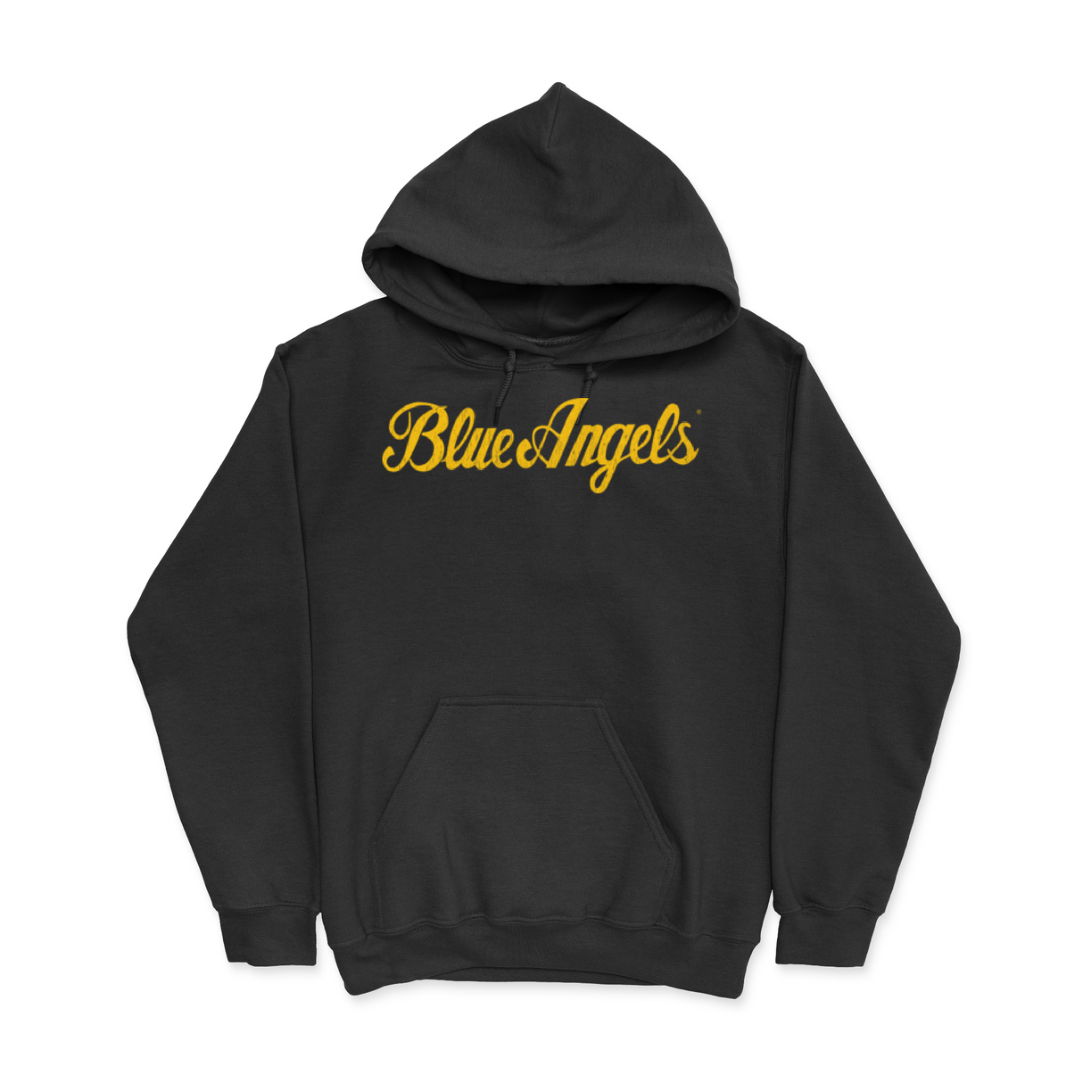 Blue Angels Script Men's Hoodie