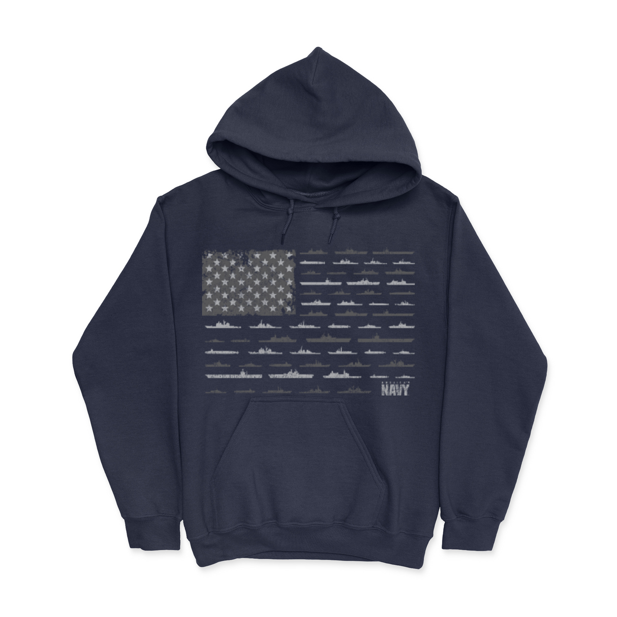 Mens Small Navy Style_Hoodie