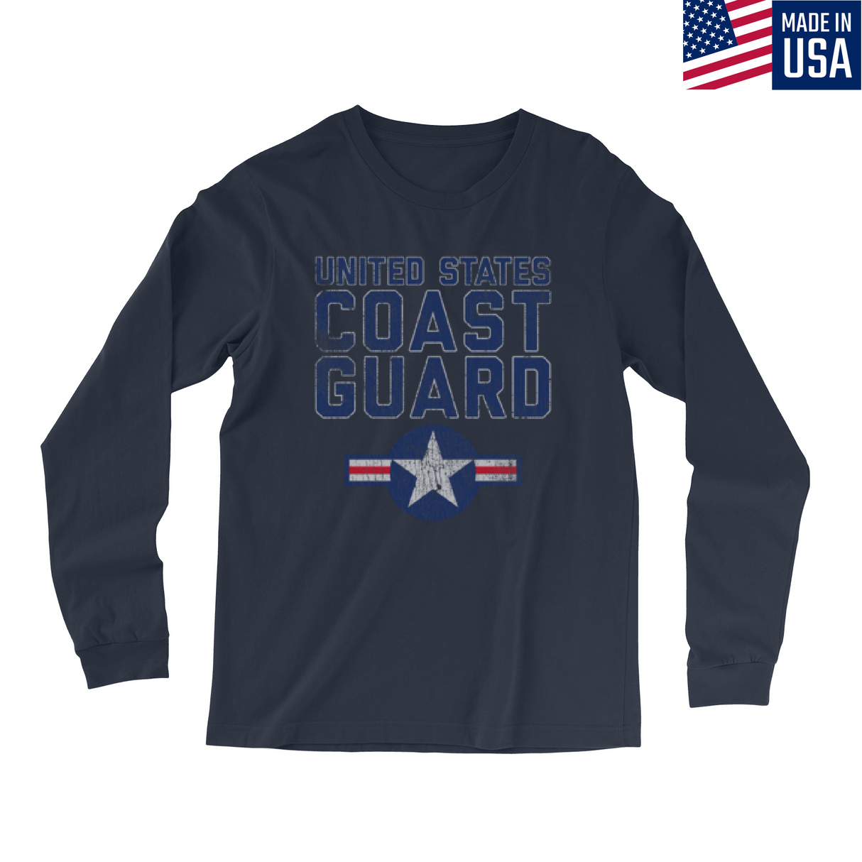 Mens Small Navy Style_Long Sleeve