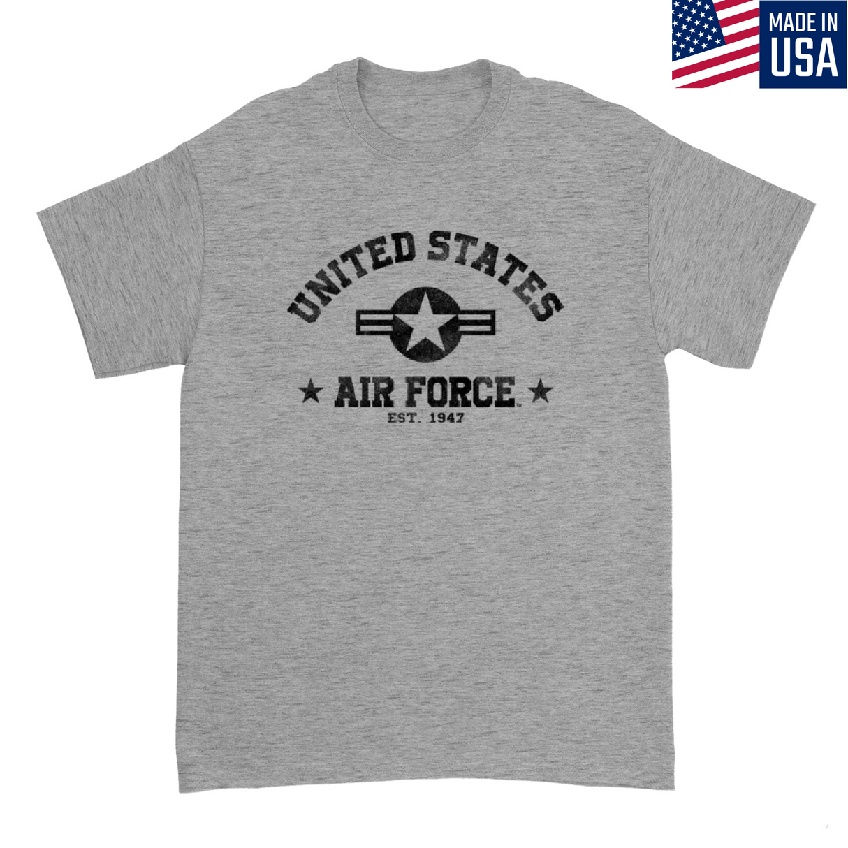 Mens Small Dark Ash Style_T-Shirt