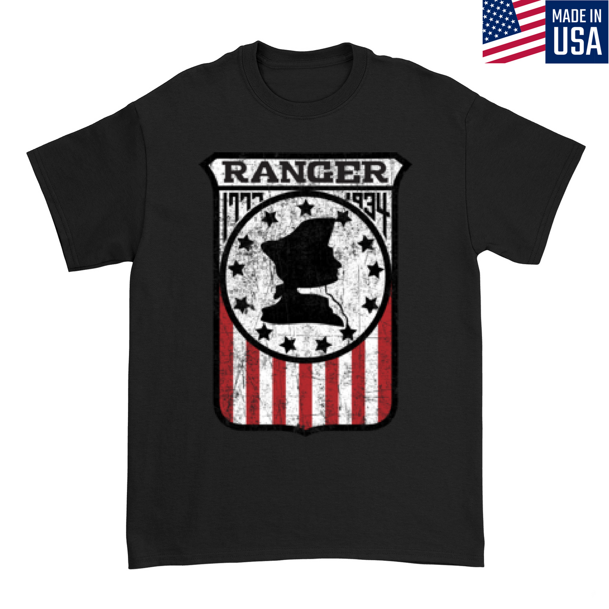 Mens Small Black Style_T-Shirt