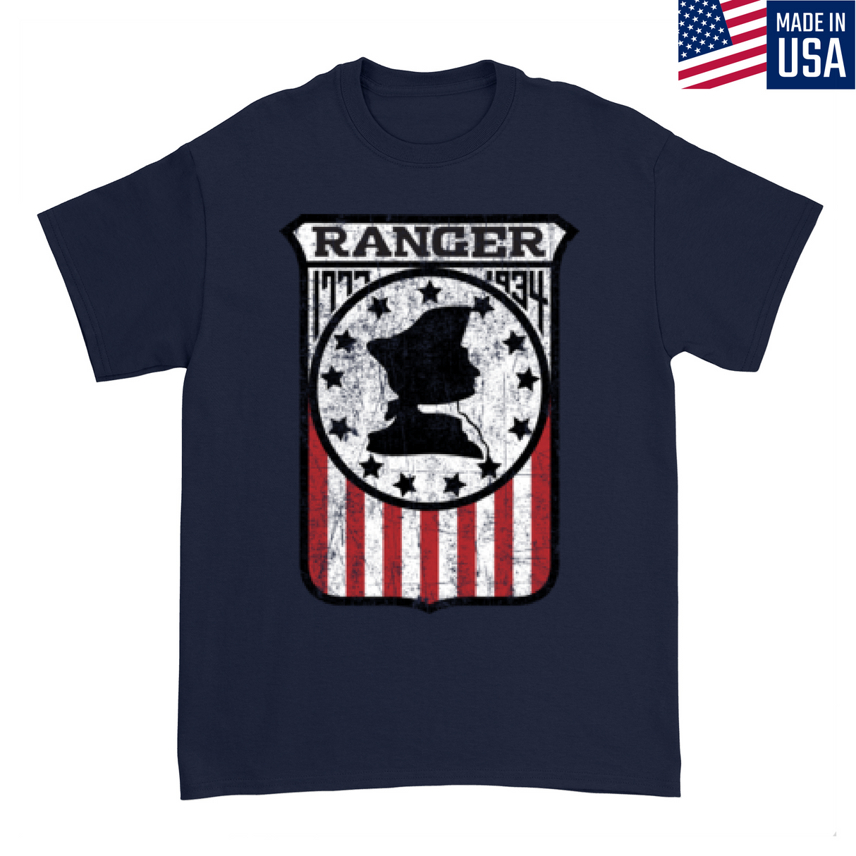 Mens Small Dark Navy Style_T-Shirt