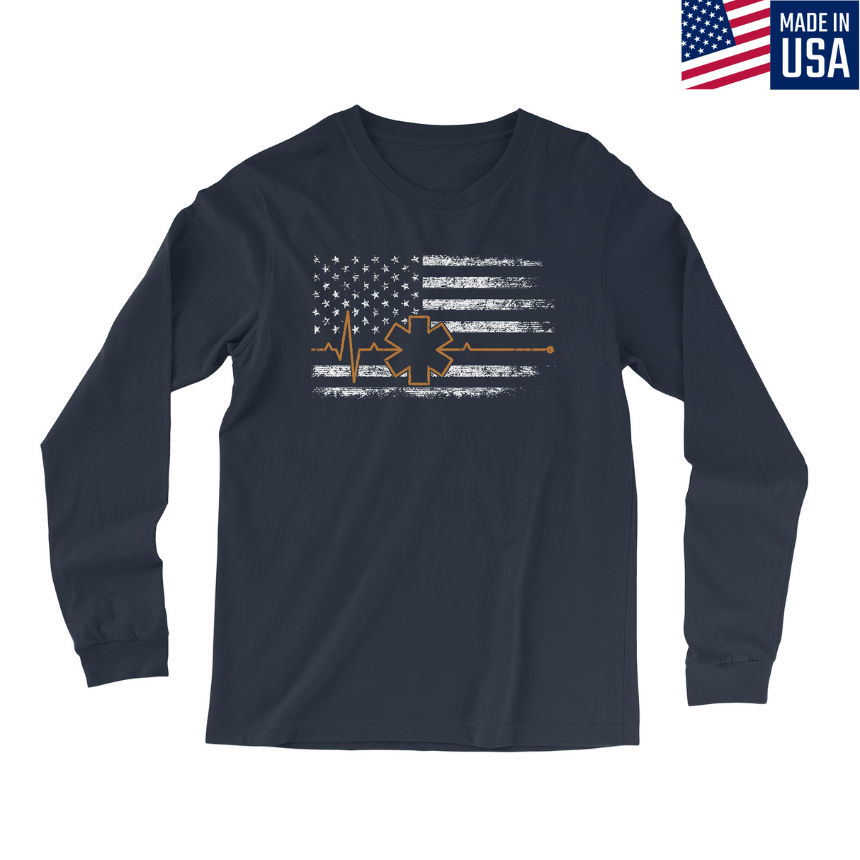 Mens Small Navy Style_Long Sleeve