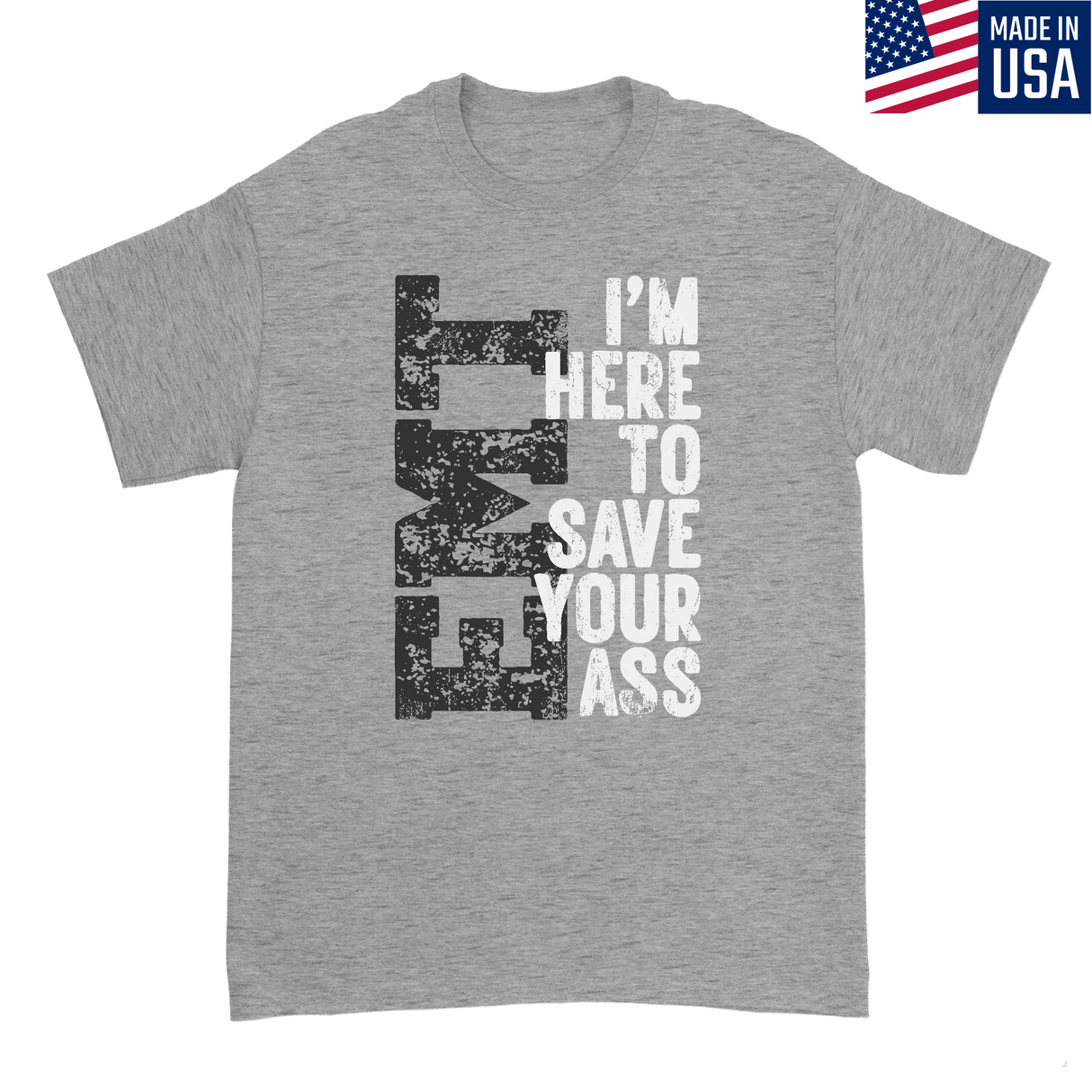 Mens Small Dark Ash Style_T-Shirt