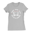 Womens Small Solid Athletic Grey Style_T-Shirt