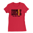 Womens Small Red Style_T-Shirt