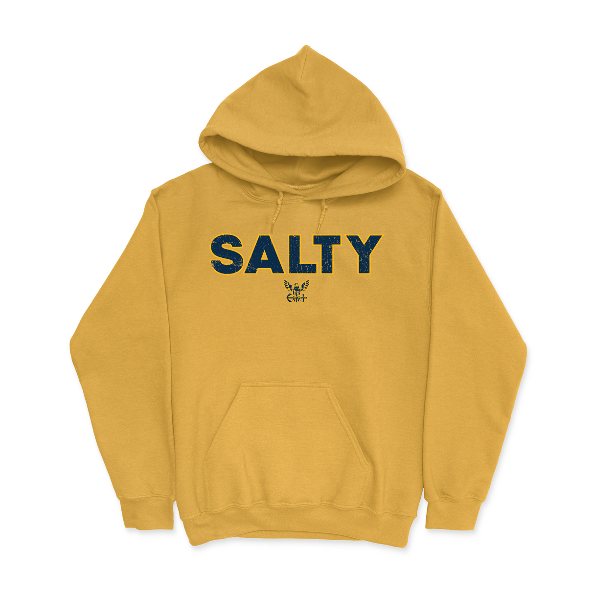 Mens Small Yellow Style_Hoodie
