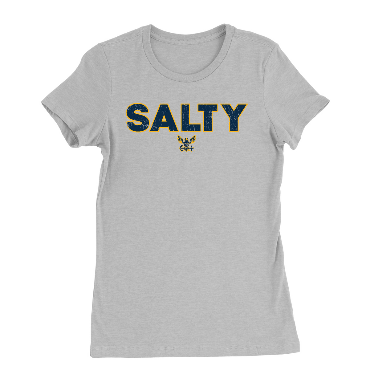 Womens Small Solid Athletic Grey Style_T-Shirt