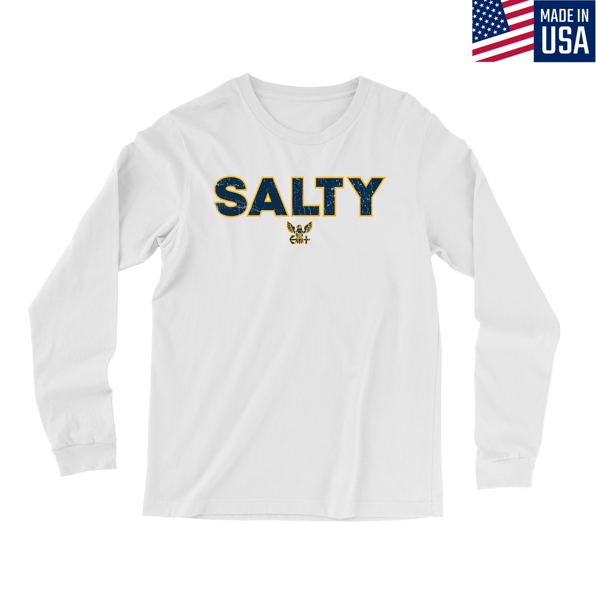 Mens Small White Style_Long Sleeve