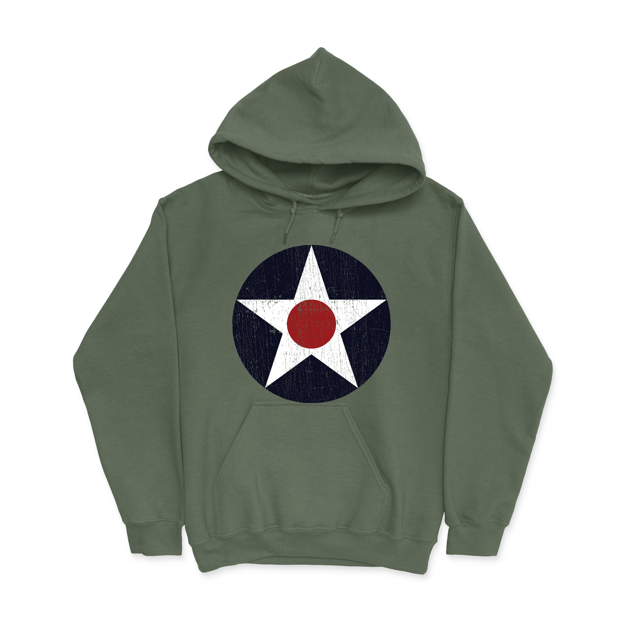 Mens Small Military Green Style_Hoodie