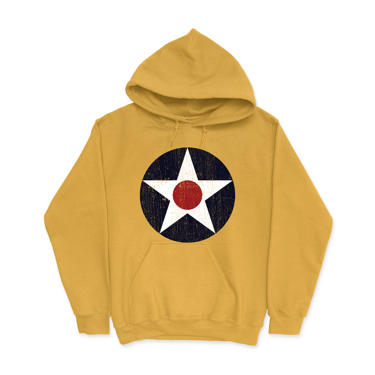 Mens Small Yellow Style_Hoodie